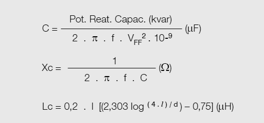 Cálculo de Dimensionamento Banco de Capacitores Automaticos